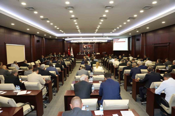 Gto’nun Ağustos Ayı Meclis Toplantısı Yapıldı