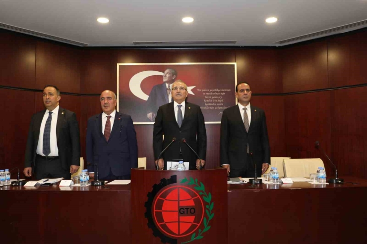 Gto’nun Ağustos Ayı Meclis Toplantısı Yapıldı