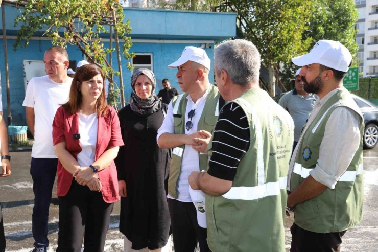 Bucak, Asfalt Çalışmasını Yerinde İnceledi