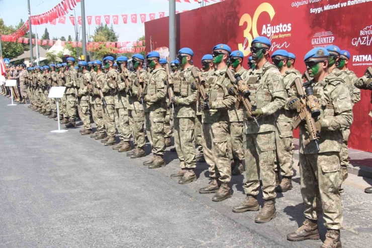 Gaziantep’te 30 Ağustos Zafer Bayramı Coşkuyla Kutlandı