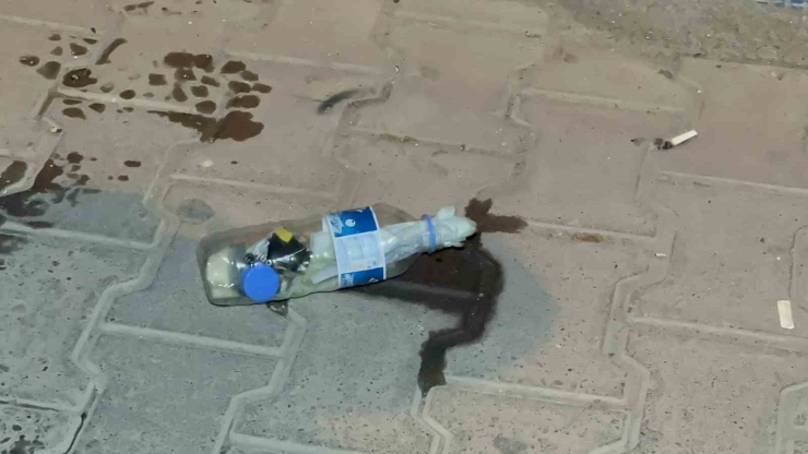 Adıyaman’da Giyim Mağazasına Molotofkokteyli Saldırı