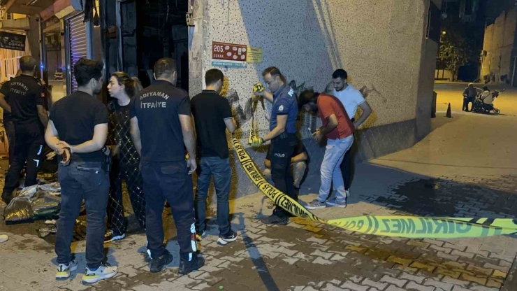 Adıyaman’da Giyim Mağazasına Molotofkokteyli Saldırı
