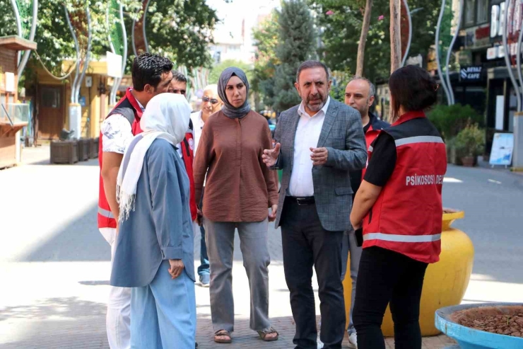 Diyarbakır Mobil Shm Aracıyla Vatandaşlara Hizmet Veriliyor