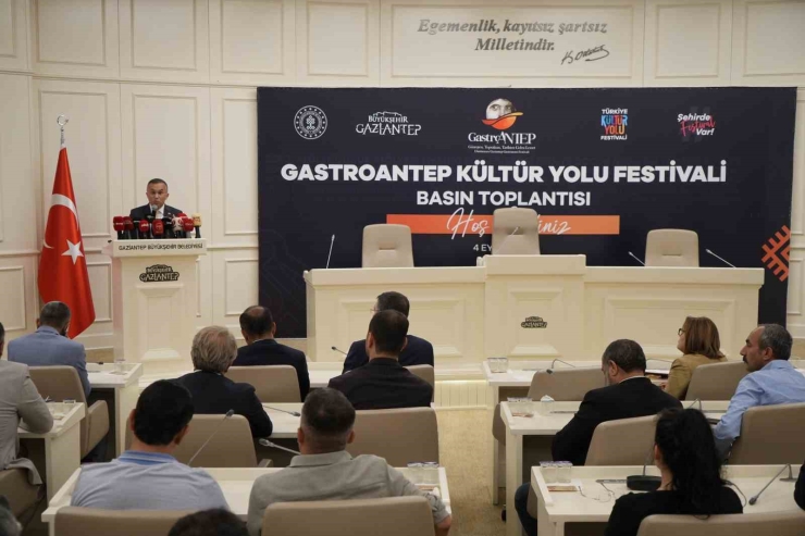 "gastroantep Kültür Yolu Festivali" İçin Bilgilendirme Toplantısı Yapıldı