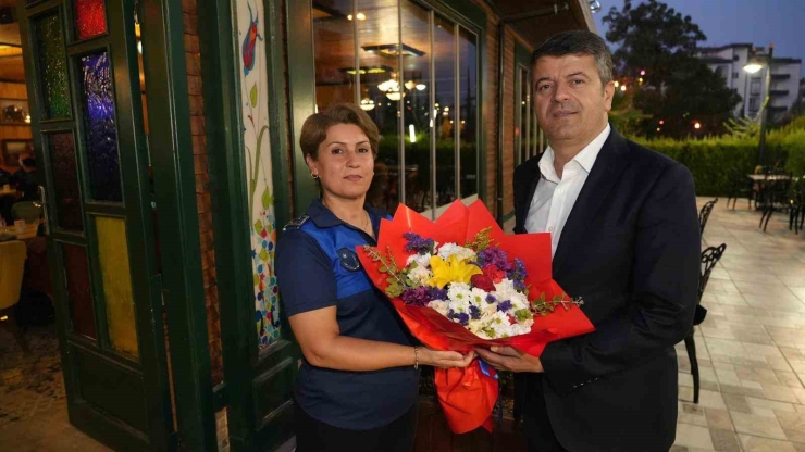 Başkan Tutdere’den Zabıta Personeliyle Bir Araya Geldi