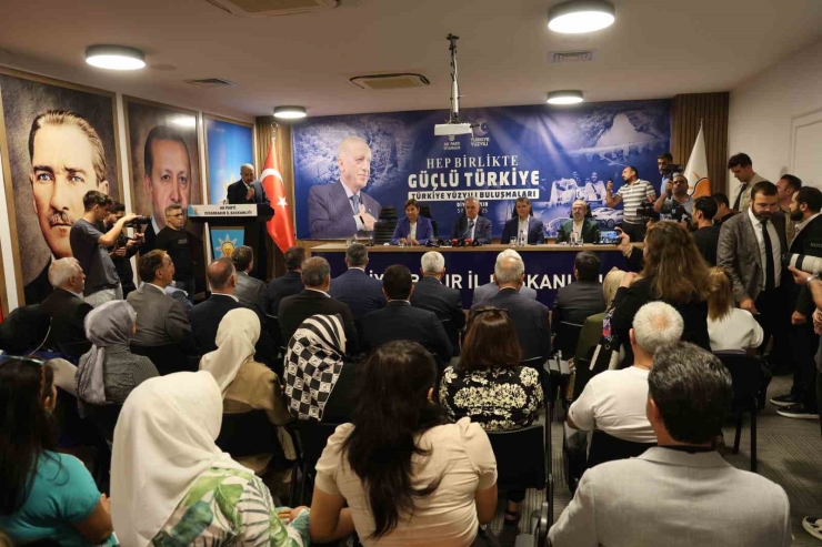 Ak Parti Genel Başkan Yardımcısı Yazıcı: "bu Hedefin Gerçekleşmesiyle Alakalı Bir Al-ver Durumu Asla Söz Konusu Değil"