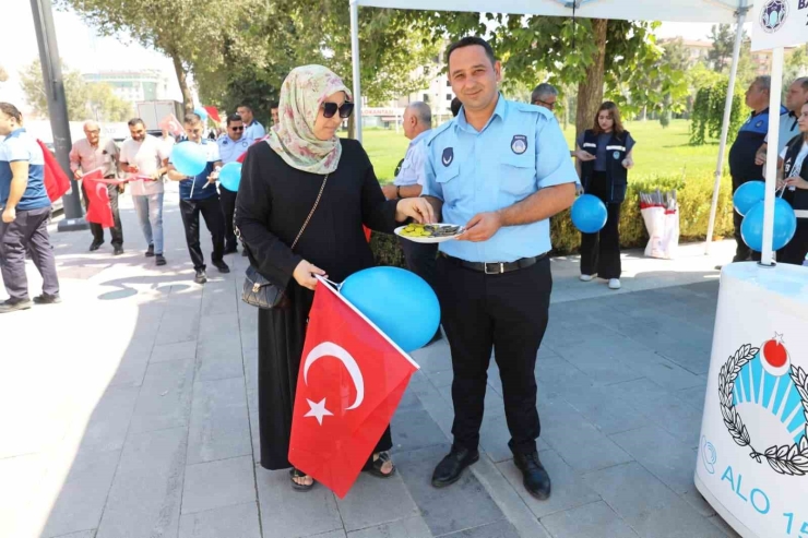 Battalgazi’de Zabıta Haftası Kutlandı