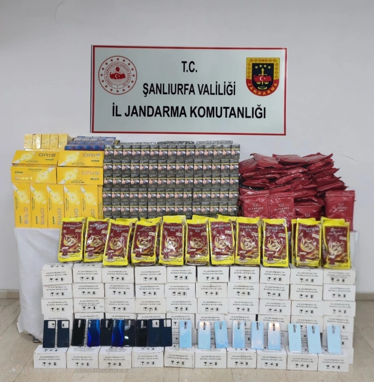 Şanlıurfa’da 7 Bin 777 Paket Gümrük Kaçağı Sigara Ele Geçirildi