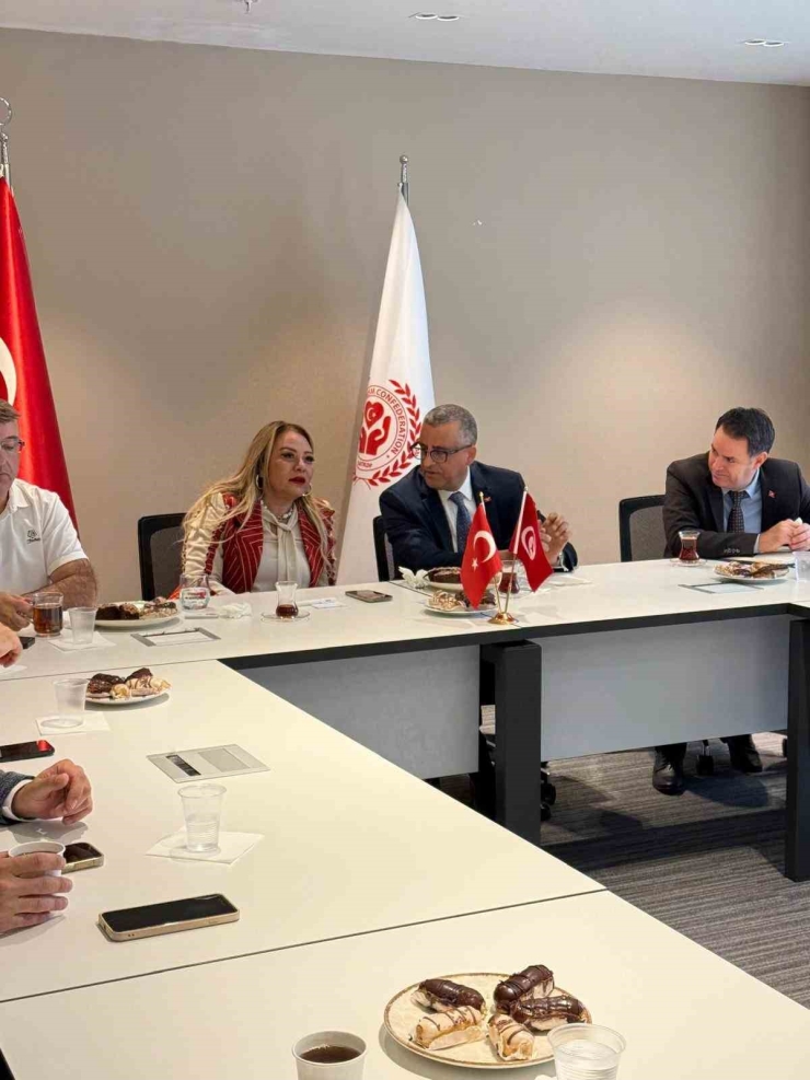Satkof Genel Başkanı Prof. Dr. Baytunus Cumhuriyeti Ankara Büyükelçisi Ahmed Ben Sghaier, Sağlık Turizmi Ve Ekonomik Ortaklıkta Yeni Ufukları Değerlendirdi