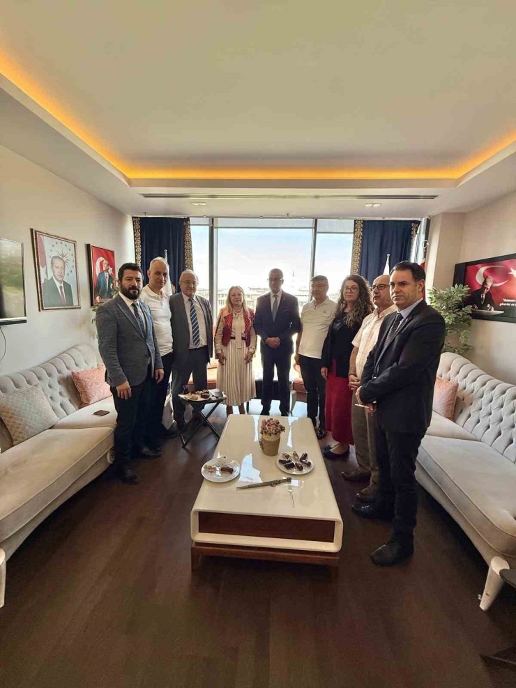 Satkof Genel Başkanı Prof. Dr. Baytunus Cumhuriyeti Ankara Büyükelçisi Ahmed Ben Sghaier, Sağlık Turizmi Ve Ekonomik Ortaklıkta Yeni Ufukları Değerlendirdi