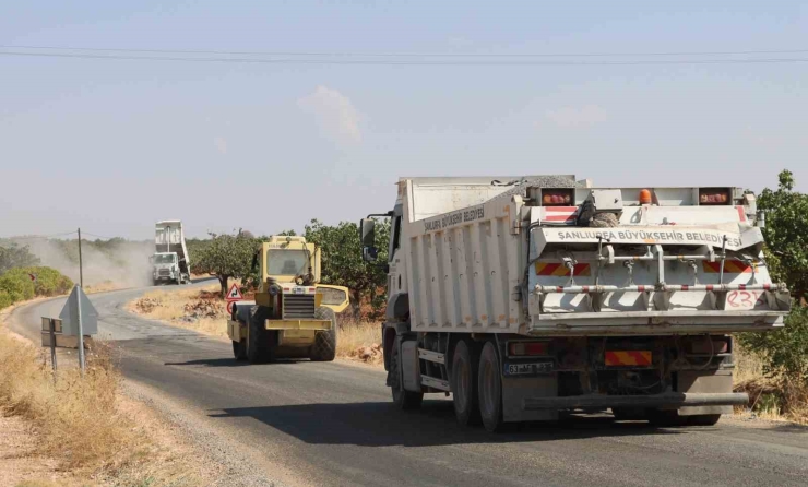 Tarihi Ve Doğasıyla Büyüleyen Halfeti’de Kırsal Yollar Yenileniyor