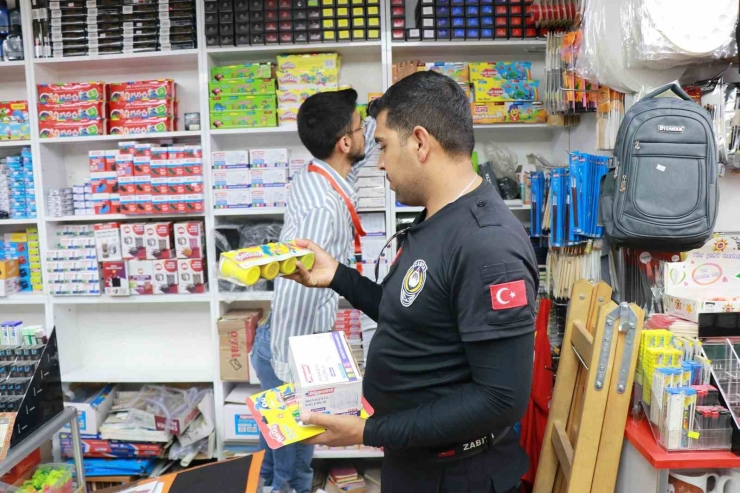 Haliliye’de Zabıtadan Kırtasiyelere Denetim
