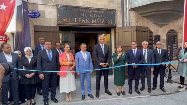 Bakan Ersoy, Gaziantep’te Mutfak Müzesi’nin Açılışını Yaptı