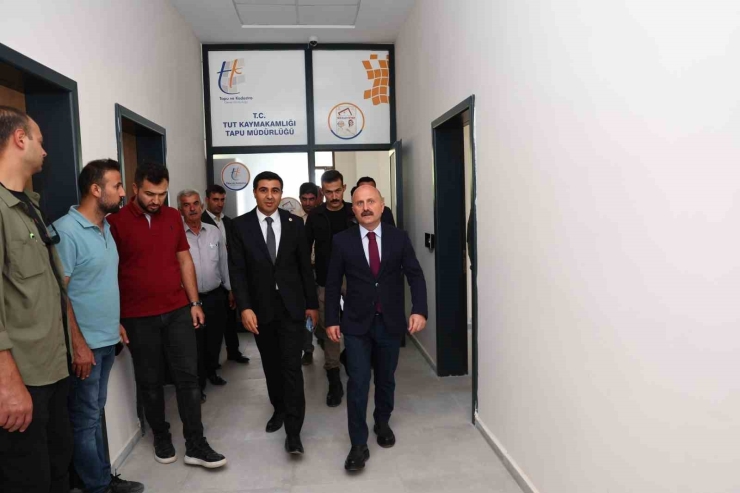 Tut Kaymakamlığı Yeni Hizmet Binası Hizmete Girdi