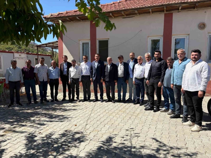 Milletvekili Tüfenkci, Doğanşehir’de Muhtarlarla Bir Araya Geldi