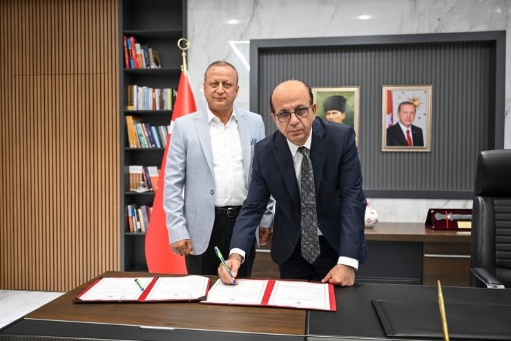 Özalper Mahallesine İnşa Edilecek Taziye Evinin Protokolü İmzalandı