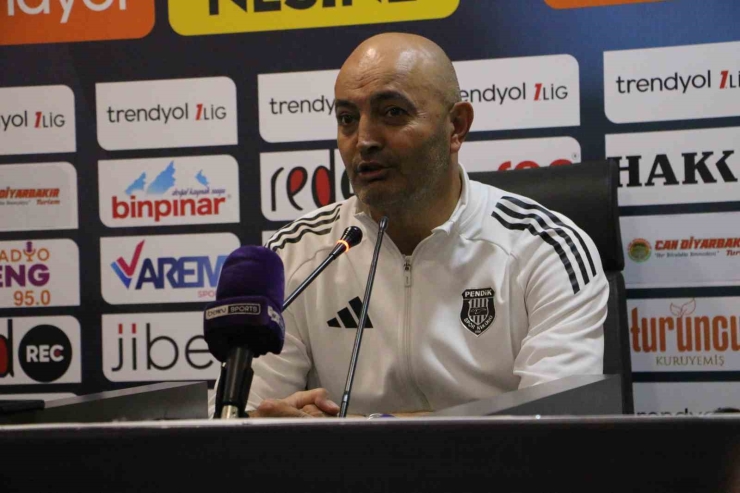 Amed Sportif Faaliyetler - Pendikspor Maçının Ardından