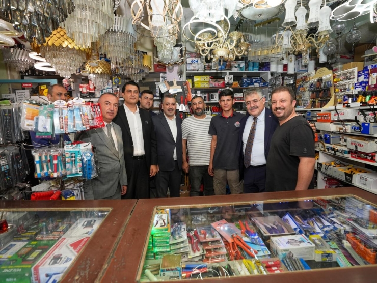 Yılmaz’dan Milletvekili Tipioğlu Ve Güler’le Gazikent’e Ziyaret