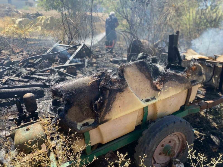 Malatya’da Ev Yangını Korkuttu
