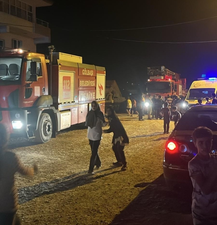 İkamette Çıkan Yangında Korkuttu