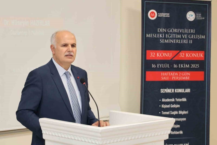 Din Görevlileri Mesleki Eğitim Ve Gelişim Seminerleri 2 Başladı