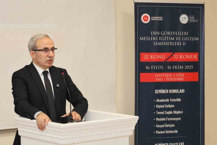 Din Görevlileri Mesleki Eğitim Ve Gelişim Seminerleri 2 Başladı