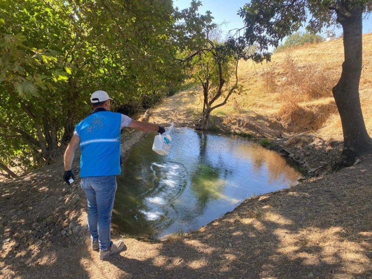 Adıyaman Belediyesi’nin İlaçlama Mesaisi Devam Ediyor