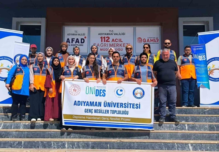 "depreme Hazırlanan Genç Nesiller" Eğitimi Başarıyla Tamamlandı