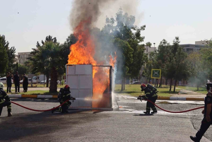 Şanlıurfa’da Nefes Kesen Tatbikat