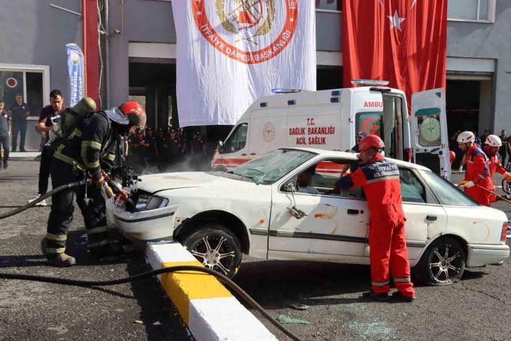 Şanlıurfa’da Nefes Kesen Tatbikat