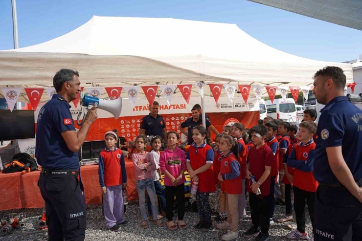 Kahta’da İtfaiye Haftası Etkinlikleri Başladı