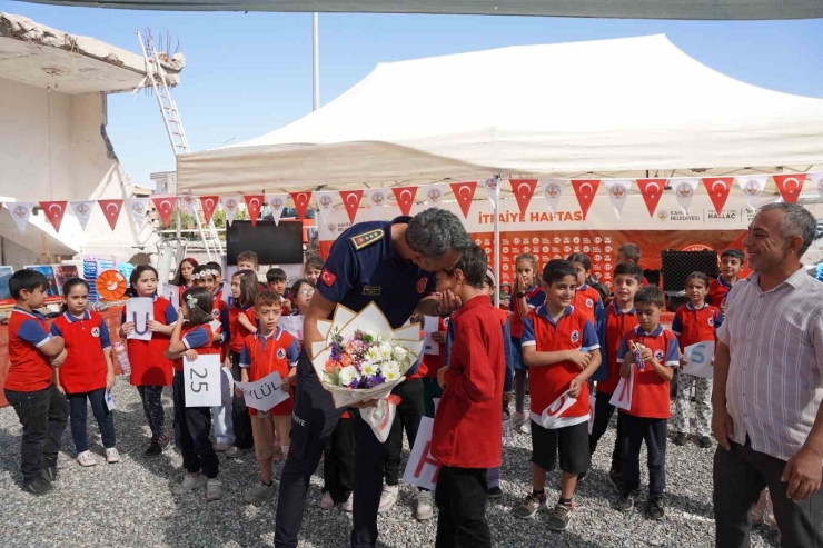 Kahta’da İtfaiye Haftası Etkinlikleri Başladı