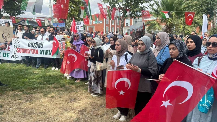 Adıyaman’da, Gazze İçin Anma Ve Dayanışma Programı Düzenlendi