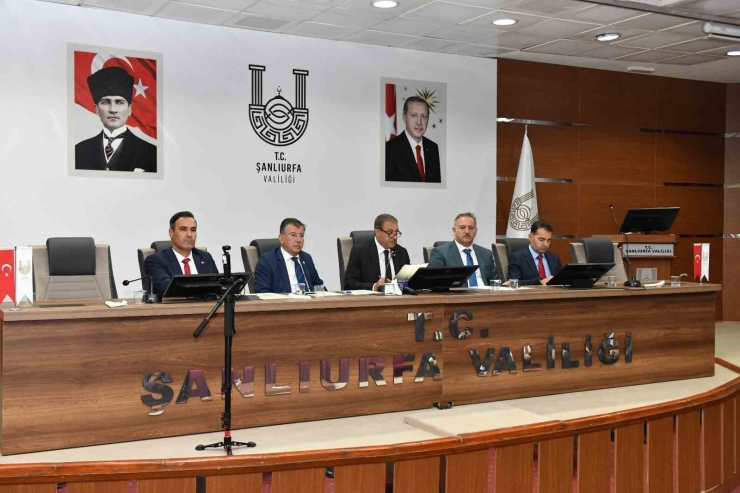 Şanlıurfa’da Fıstık Ve Pamuk İçin Eylem Planı Belirlendi