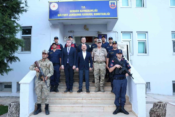 Adıyaman Valisi Osman Varol’dan Gölyurt Jandarma Karakolu’na Ziyaret