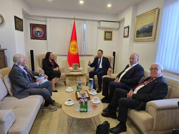 Prof. Dr. Aysun Bay’dan Kırgızistan Büyükelçisi Kazanbaev’e Stratejik Ziyaret