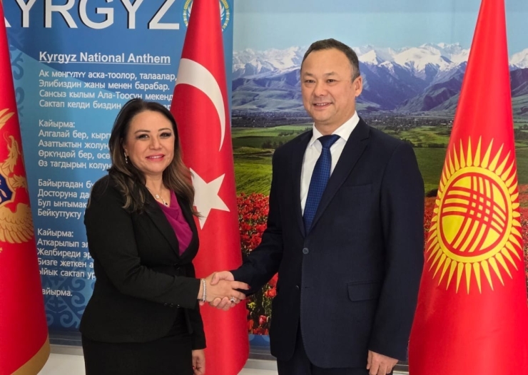 Prof. Dr. Aysun Bay’dan Kırgızistan Büyükelçisi Kazanbaev’e Stratejik Ziyaret
