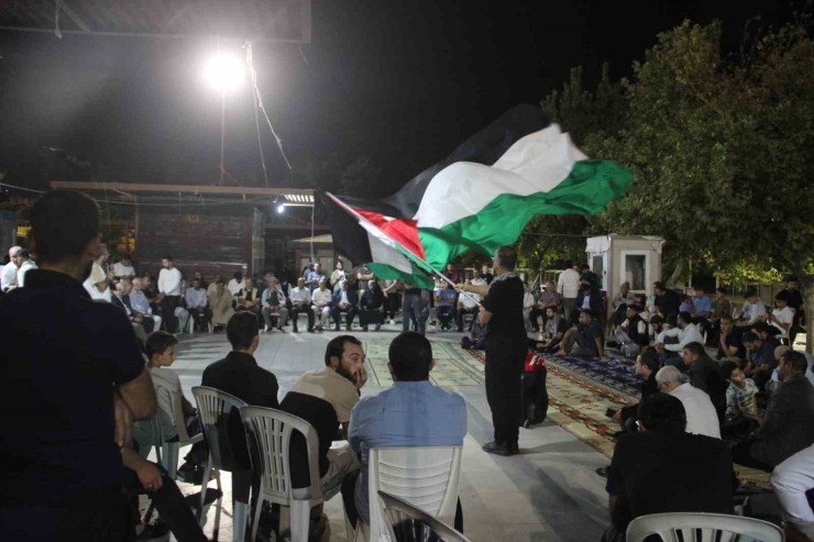 Şanlıurfa’da Sumud Filosu’na Destek Nöbeti