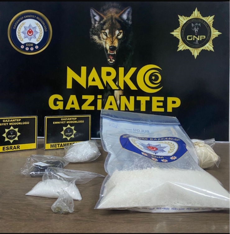 Gaziantep’te Uyuşturucu Operasyonları: 183 Tutuklama