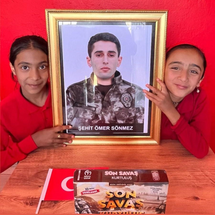 Siverek Kamışlı İlkokulu’nda Şehitlerimiz İçin Anlamlı Çalışma