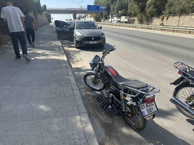 Otomobilin Çarpıp Kaçtığı Kazada 1 Kişi Yaralandı