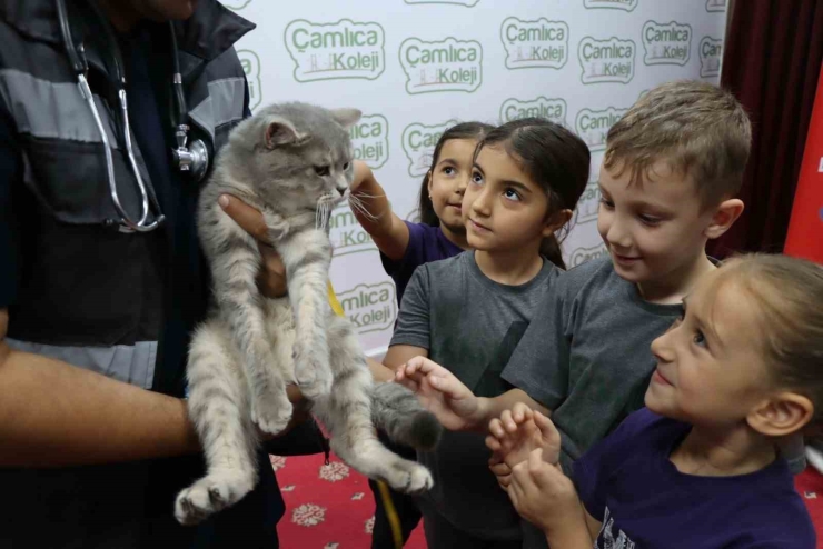 Şanlıurfa’da Minik Kalplere Hayvan Sevgisi Aşılandı