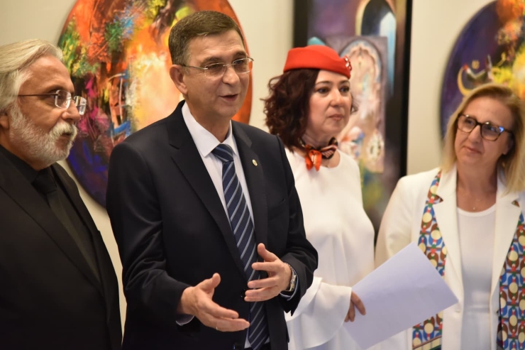 Eker, Sanko Sanat Galerisi’nde Sergi Açtı