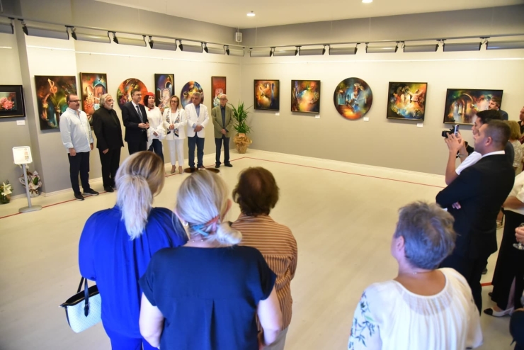 Eker, Sanko Sanat Galerisi’nde Sergi Açtı