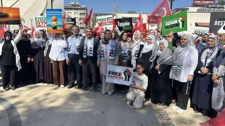 Ak Parti Kadın Kolları’ndan Gazze’ye Destek Çağrısı