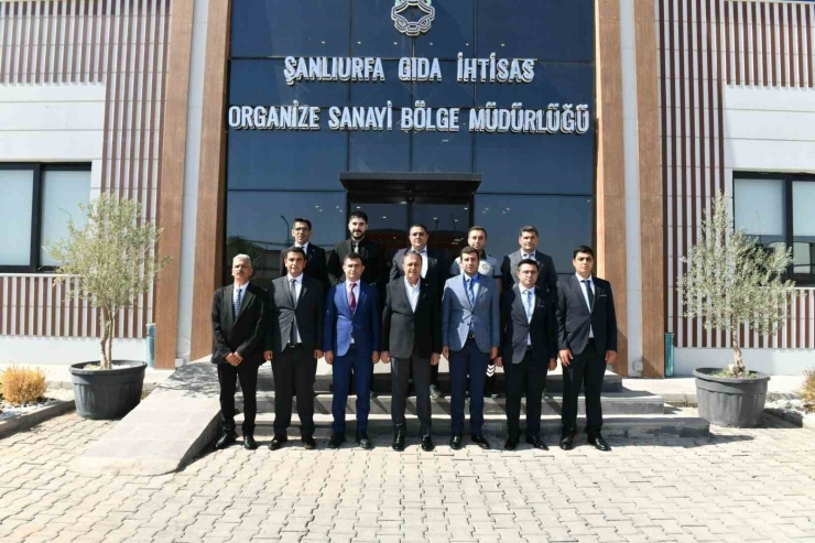 Şanlıurfa Valisi Hasan Şıldak Gıda Osb’de İncelemelerde Bulundu