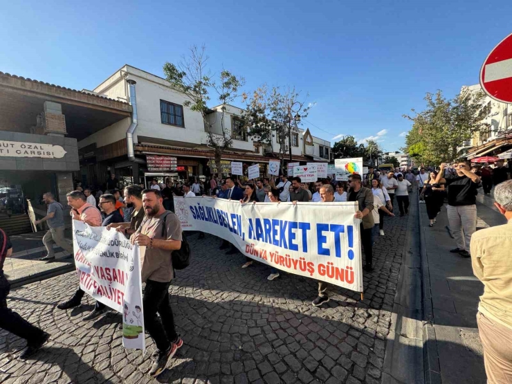 Diyarbakır’da Dünya Yürüyüş Günü Etkinliği