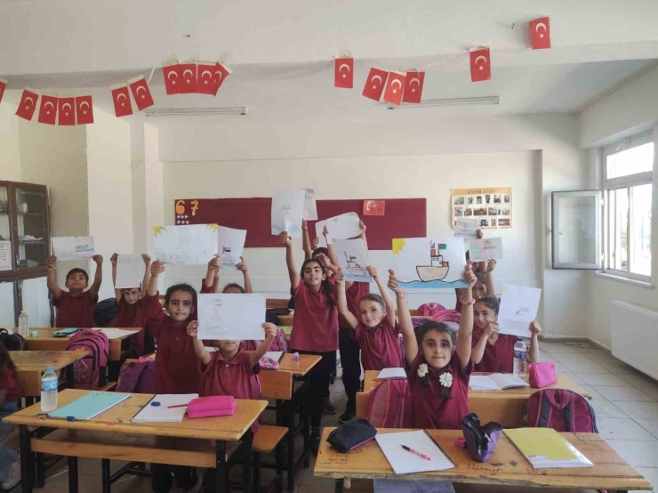 Dicle’de Öğrencilerden Gazze’ye Destek Çalışması