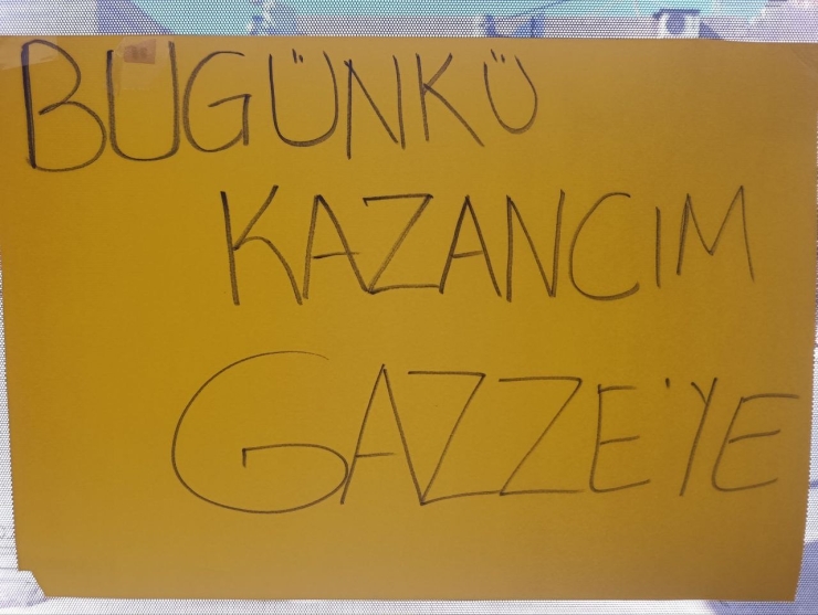 Esnaftan Gazze’ye Anlamlı Destek