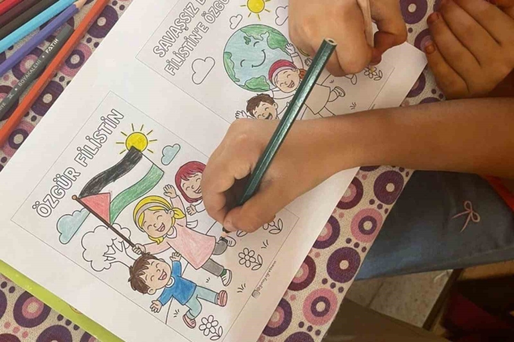 Arabanlı Öğrencilerden Gazze’ye Destek Etkinlikleri